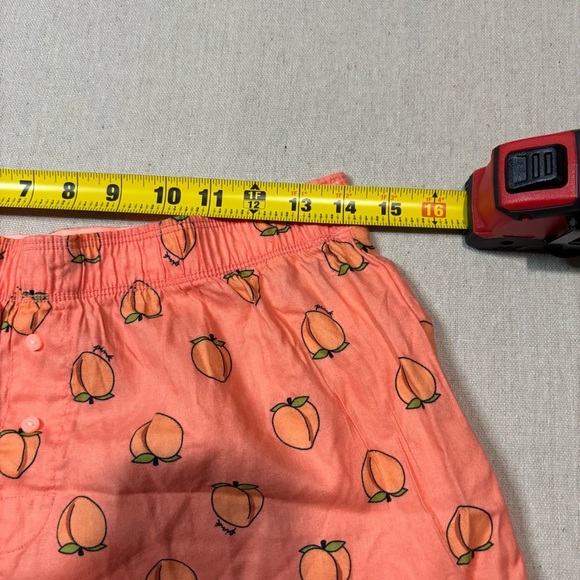 Victoria's Secret PINK Elastic Waist Cotton Peach Pajama Sleep Short Small NWT - Picture 6 of 7